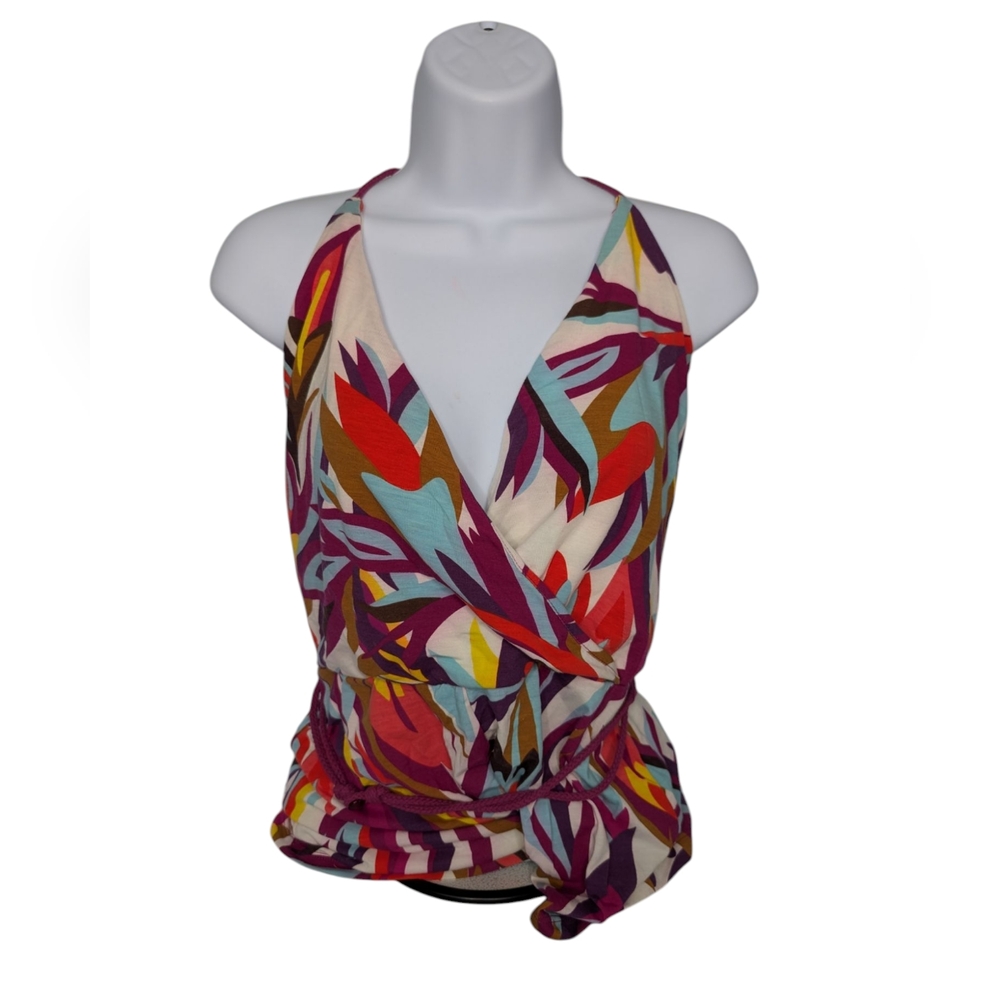 Poof Couture Multicolor Wrap Jumpsuit